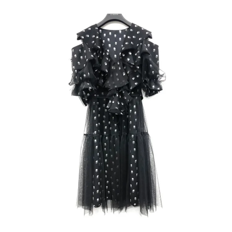 时尚气质设计师轻奢甜美优雅外出通勤女连衣裙S223Z1282