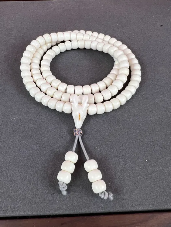 非金属皮质手链 养殖鹿角微瑕1.0老型108➕小鹿三通手链