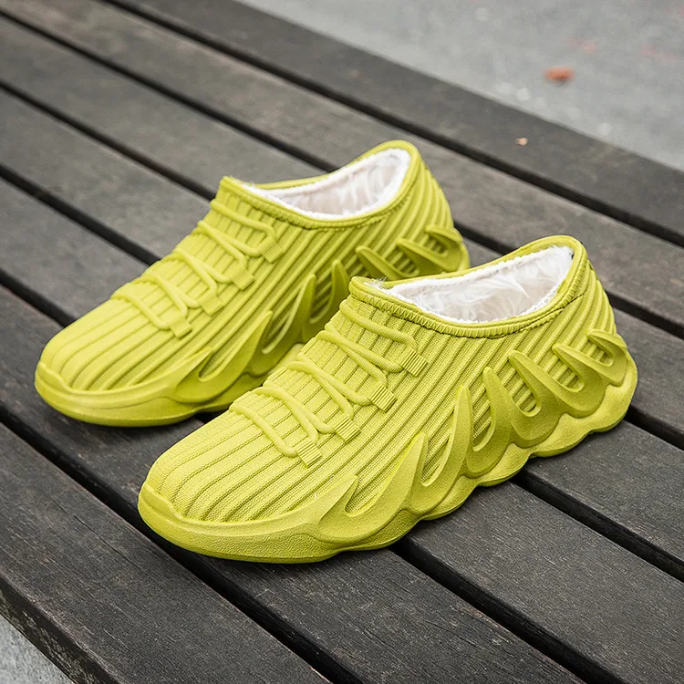 网红时尚透气防水雨鞋软底外穿轻便防滑水靴加绒保暖厚底学生雨靴