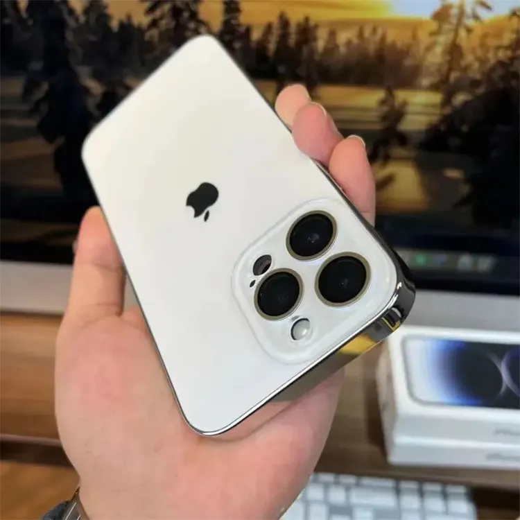 原机色白适用苹果16promax手机壳iPhone15防摔14/13高级12/11简约