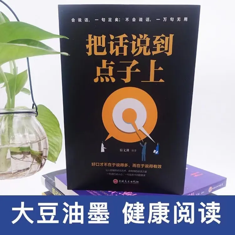 把话说到点子上 沟通心理学口才训练人际交往搭讪说话技