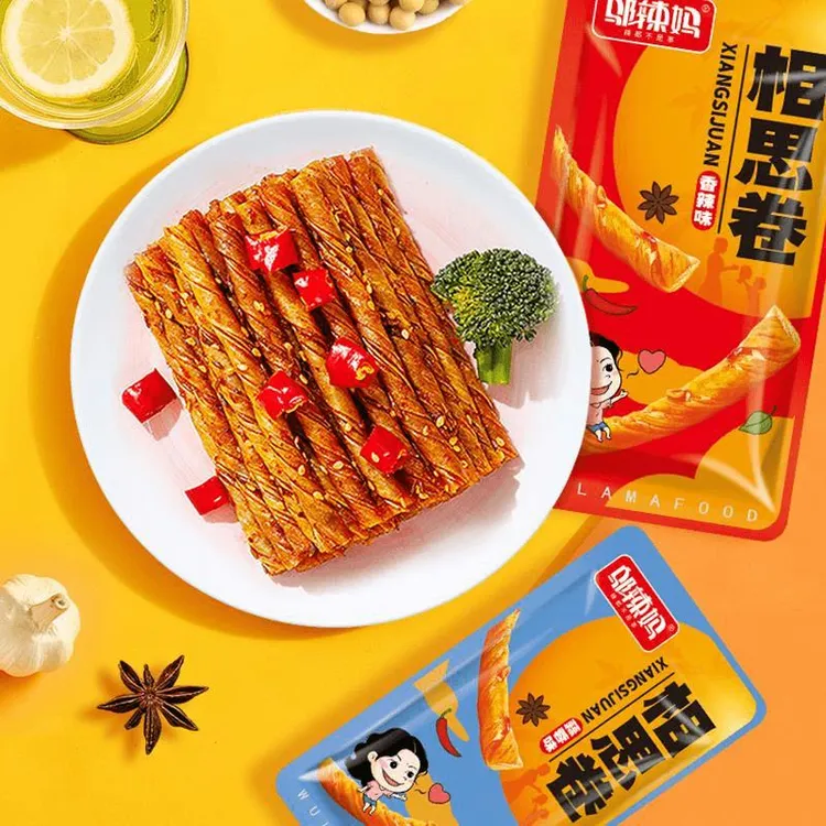 邬辣妈相思卷麻辣条小素食豆腐干儿时休闲经典宿舍解馋零食