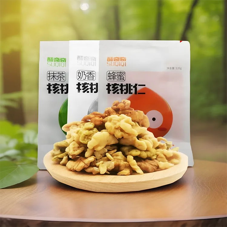 云南特产酥奇奇蜂蜜核桃仁去皮奶香抹茶麻辣休闲营养零食2024新货
