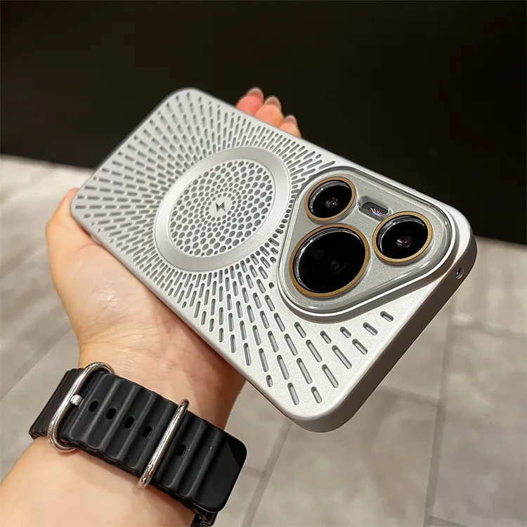 自带镜头膜磁吸散热网适用华为pura70pro/ultra手机壳全包pura70