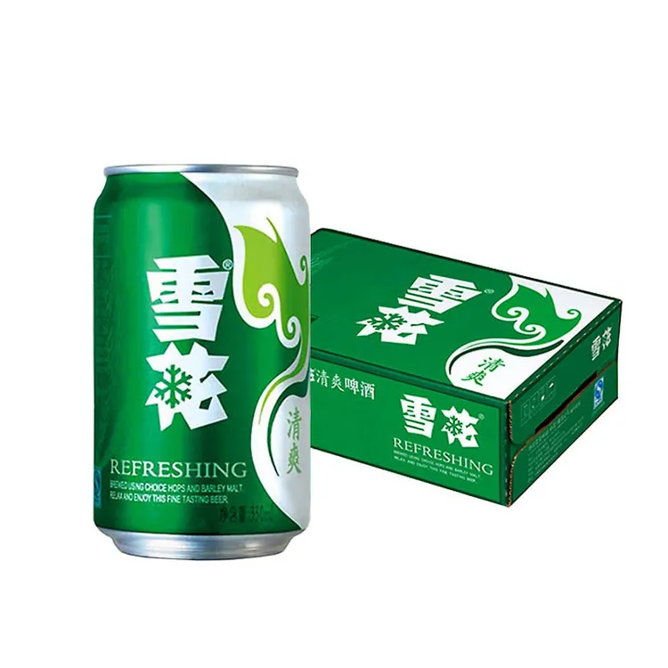 雪花（SNOW）清爽8度330ml听装啤酒 330ml