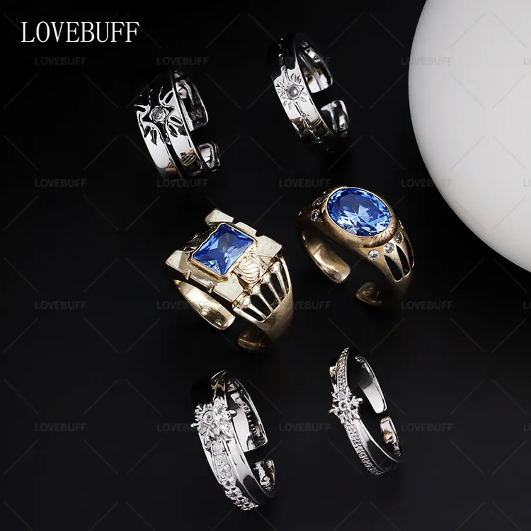 lovebuff游戏周边牵绊戒指满牵绊戒指满级戒指秦沈黎祁礼物可调节