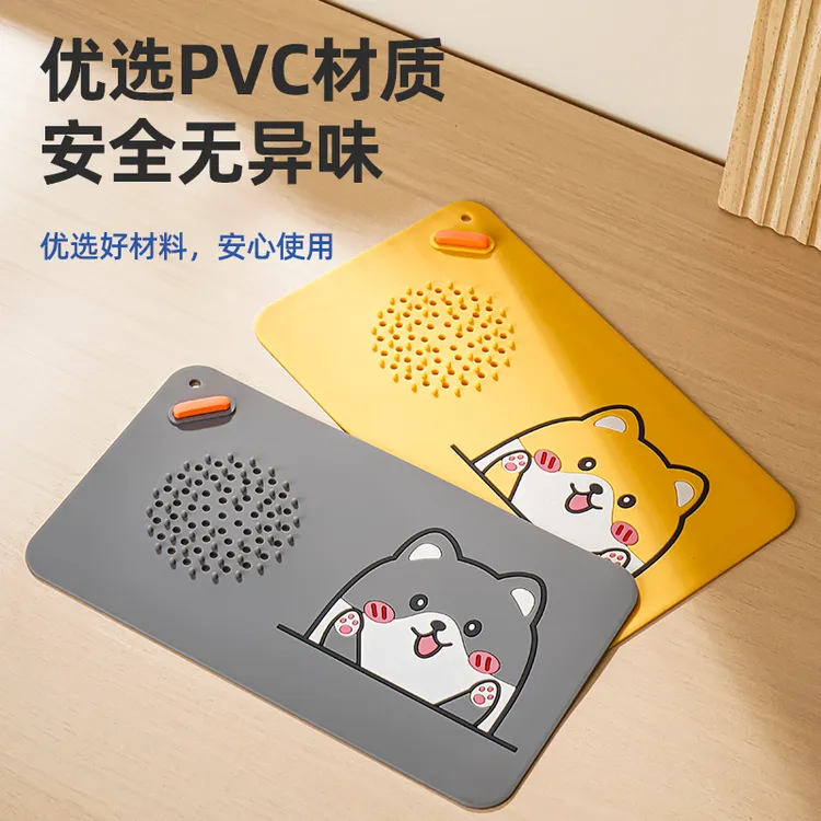 厕所地漏防臭器硅胶垫卫生间反味除臭密封盖堵口下水道防返臭神器