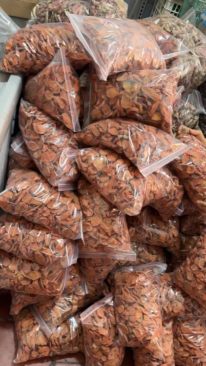 小片偏薄地瓜干福利!农家红心红薯干福建特产煮粥甜汤自然晾晒