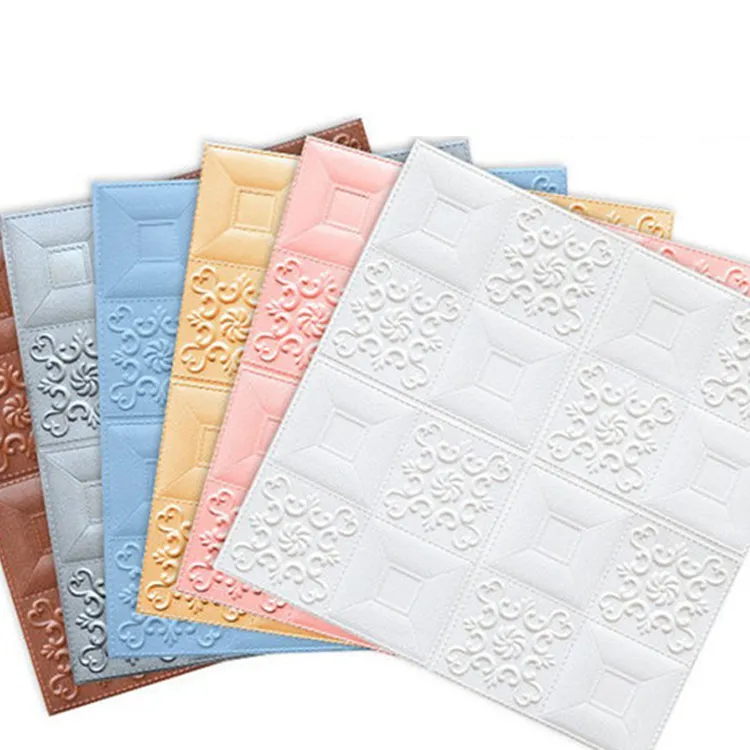 天花板贴纸房顶屋顶吊顶自粘壁纸棚顶墙顶泡沫墙纸墙面3d立体墙贴