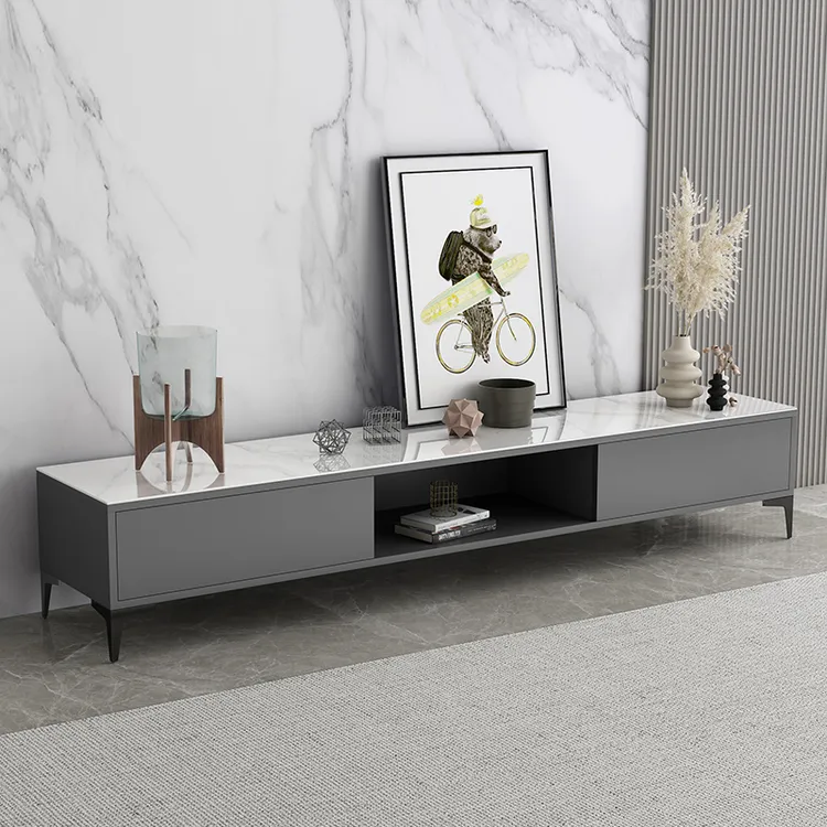 电视柜茶几简约现代客厅长方形地柜小户型家用储物简易电视机柜