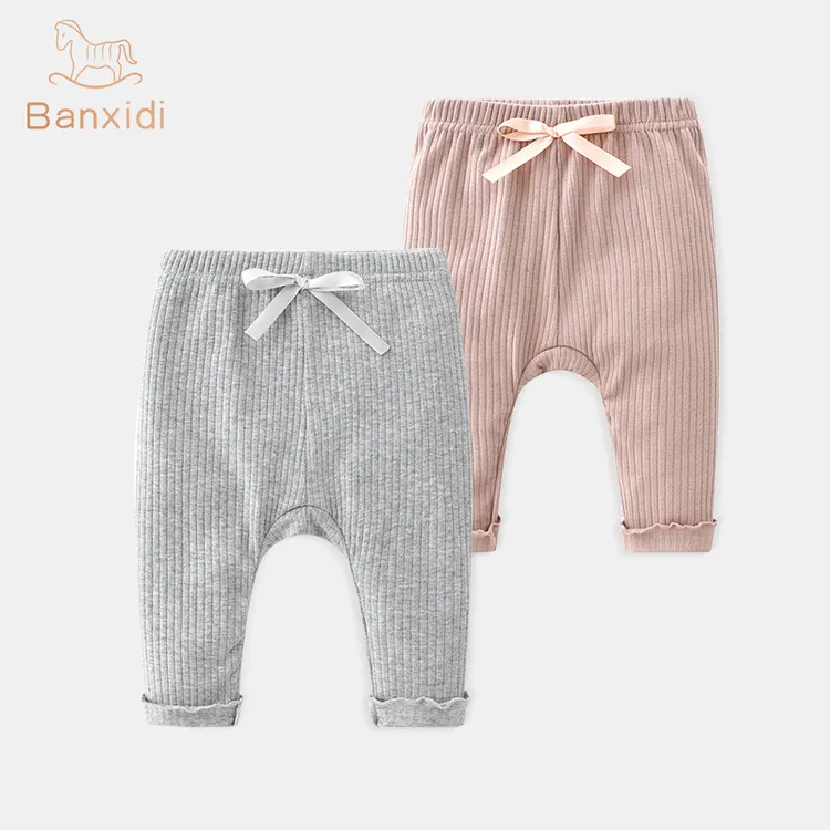 班喜迪婴儿裤子秋装新款外穿长裤洋气女宝宝大pp裤儿童打底裤秋季