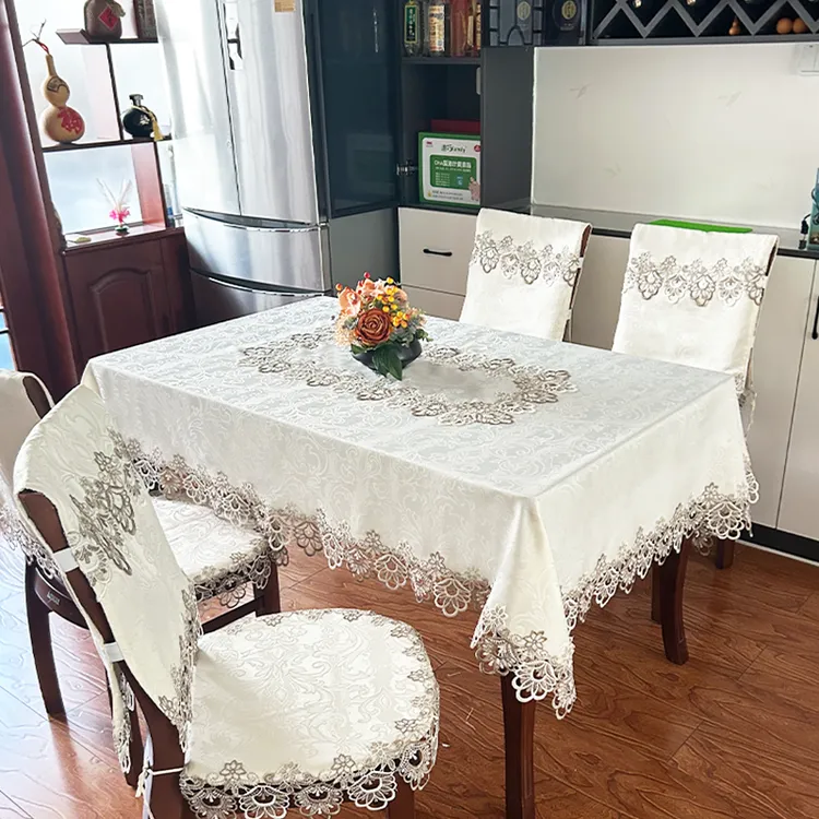 欧式茶几桌布餐桌布布艺长方形家用餐椅坐垫椅子套椅垫高级感台布