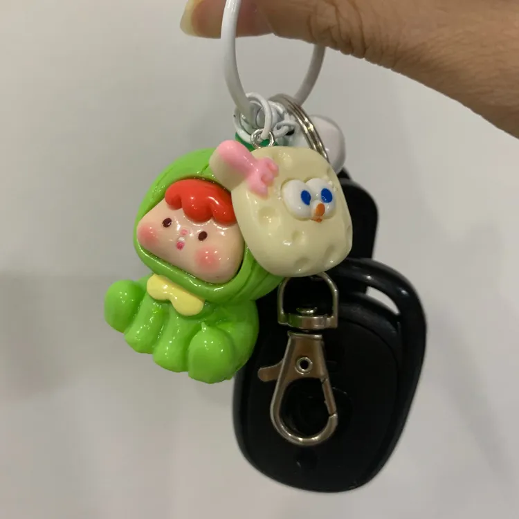 可爱卡通水果钥匙扣高颜值书包挂件情侣闺蜜礼物配饰