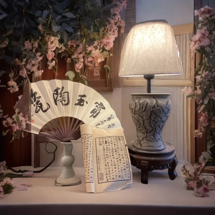 景德镇宁玉陶瓷花盆纯手工家用风格中国风