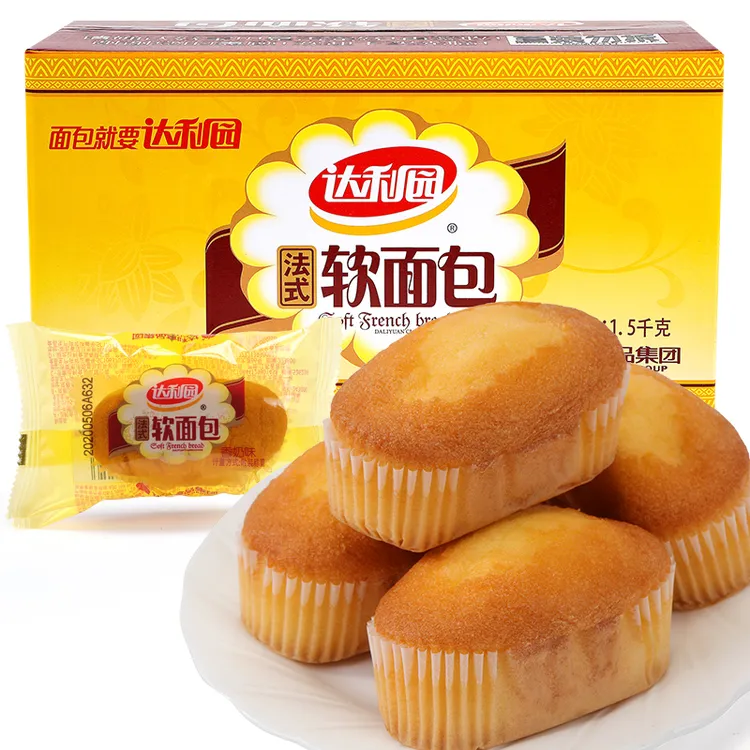 达利园软面包香橙香奶营养早餐达利食品散装零食小吃休闲解馋食品