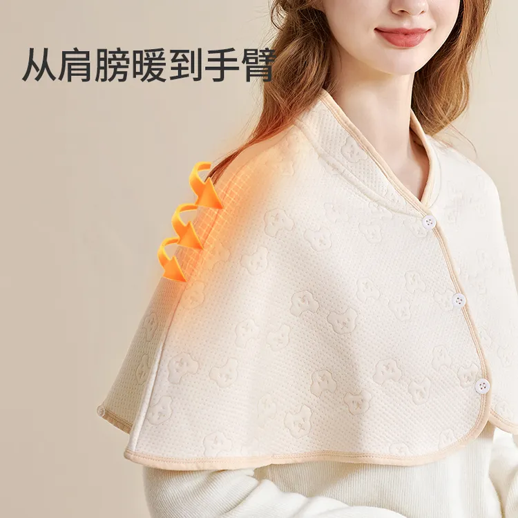 【空气棉】雅特茂秋冬坐月子喂奶空调房护肩颈坎肩防寒保暖小披肩棉