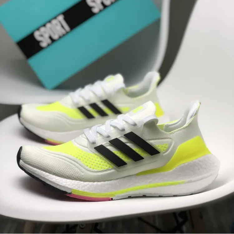 莆田鞋UB21真爆米花缓震软底BOOST轻便UB7.0透气情侣椰子鞋跑鞋