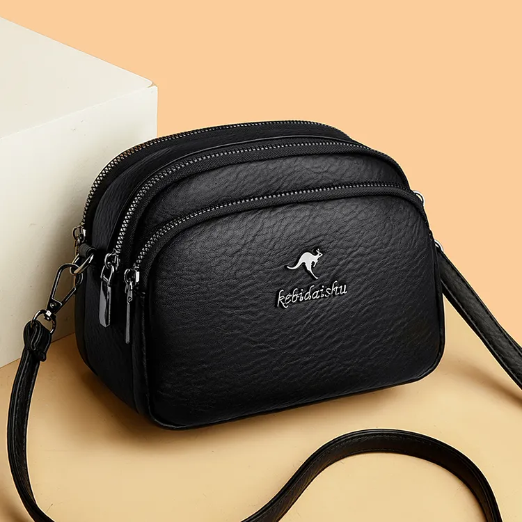 爆款品牌女包母亲节新款多隔层单肩斜挎包手机包小包包女款6633