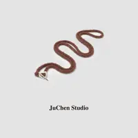 吊坠925银 ”氛围小单品“小众气质挂绳毛线项链SP240329-3-85