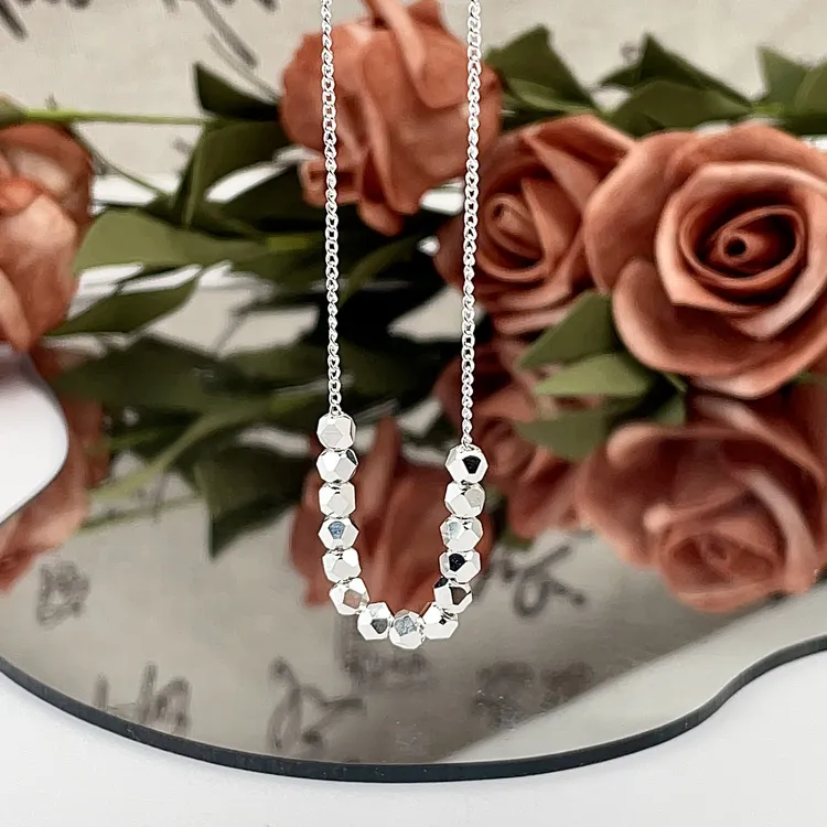 坠链均足银 【碎银几两】手工9999套链节日礼物时尚百搭精致轻奢