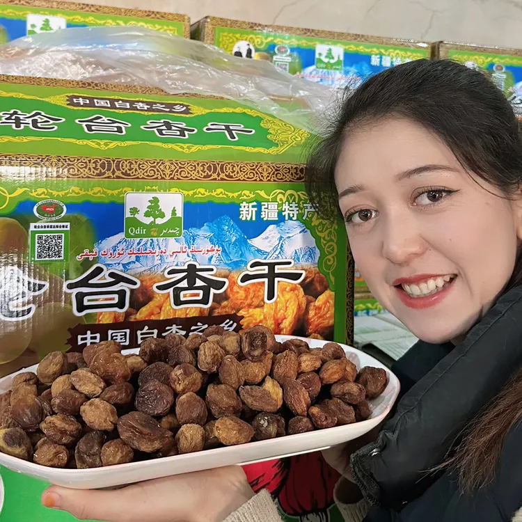新疆轮台县小白杏（杏干）无硫磺