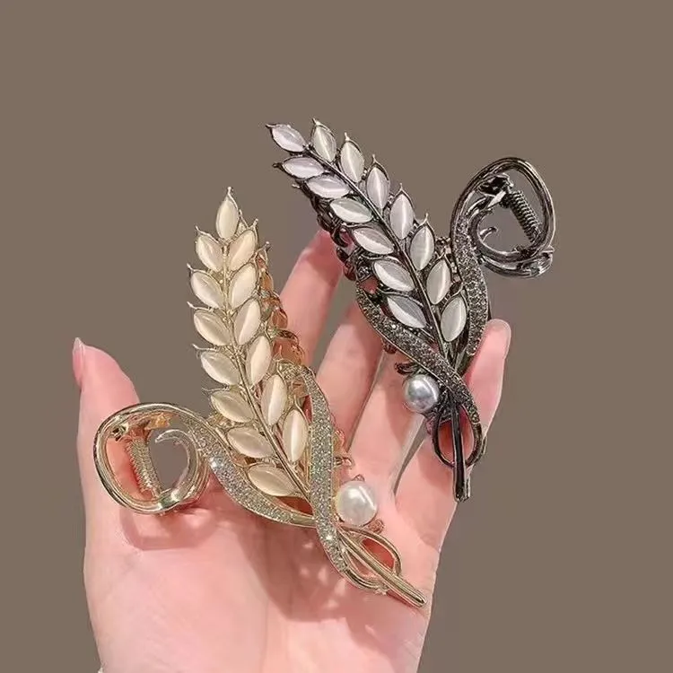 麦穗发夹后脑勺抓夹大号优雅气质流行女发饰2025年发夹大号抓夹