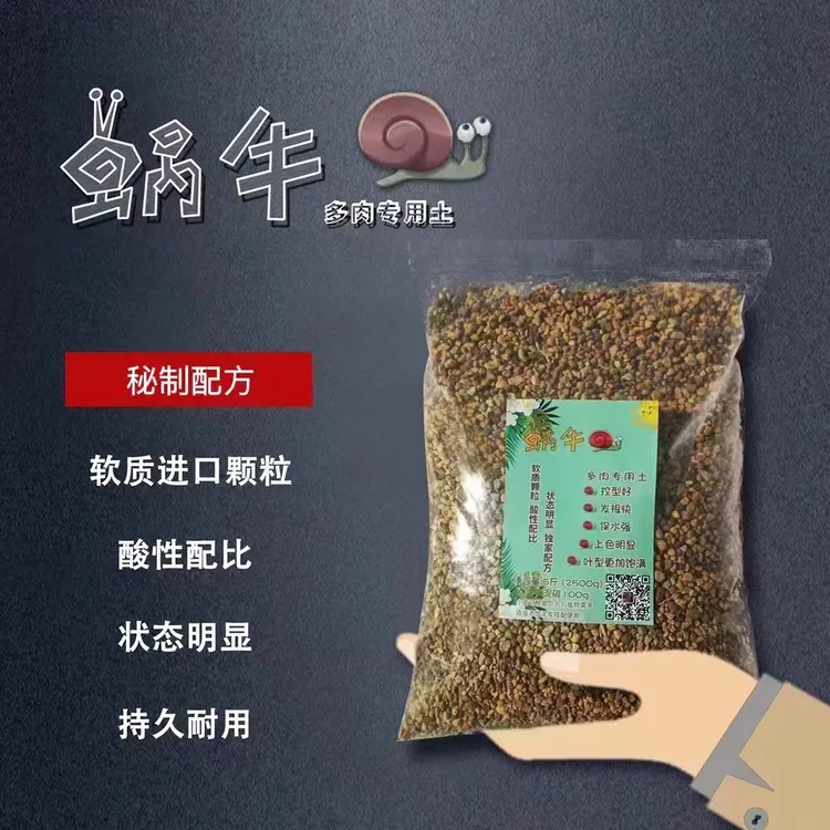 ［晨妈推荐］蜗牛精品颗粒专用多肉颗粒土