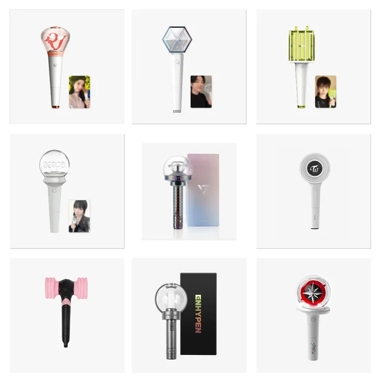 应援棒合集】 blackpink seventeen aespa nct exo 新特典卡演唱会