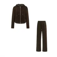 TY/-生巧千层套装粒绒|锁温加绒连卫衣+直筒裤*Bb 4018