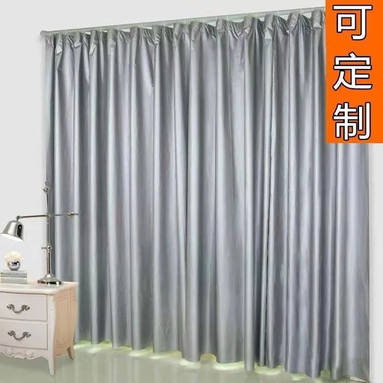 三倍涂银双面银布料保暖遮光布防风隔热防水防晒窗帘布阳台厂房