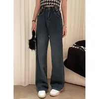 【复古洛杉矶】牛仔裤 （不要用带漂白的洗衣粉洗）