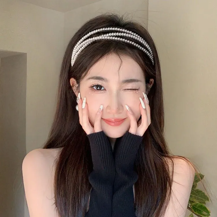 非金属发饰发箍女超仙法式浪漫网红新款洗脸高颅顶头箍气质外出