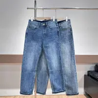 16盎加厚冬款意大利高质感休闲直筒微弹男款牛仔裤 DM24F176