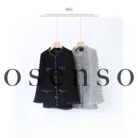 OSENSO"半岛情书"秋冬经典时尚喇叭袖小香WT240962