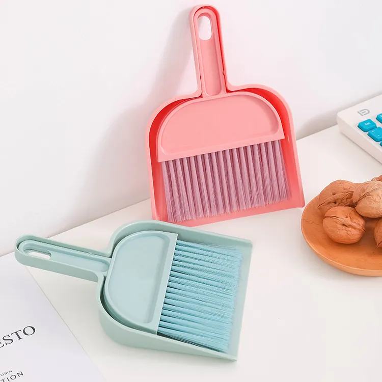 新款桌面小扫把扫把簸箕套装小型家用书桌清扫宠物儿童迷你垃圾铲