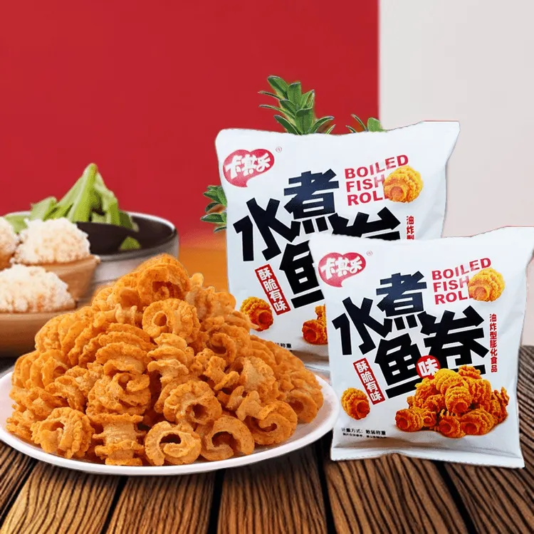 香辣爆款卡其乐水煮鱼卷麻辣零食办公室解馋小吃网红休闲食品