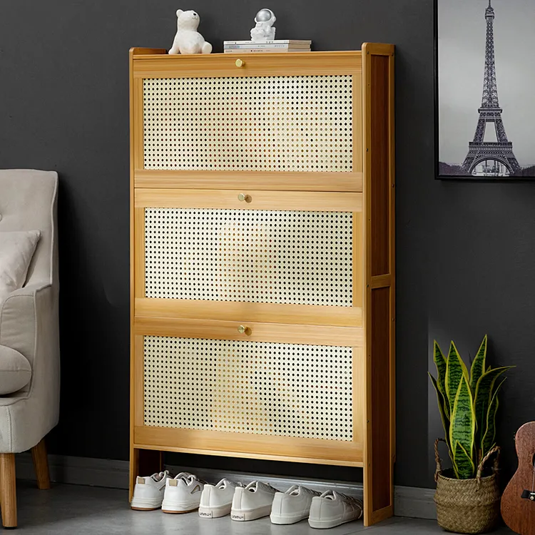 超薄鞋柜家用门口翻斗鞋架子大容量入户门玄关简易收纳神器省空间