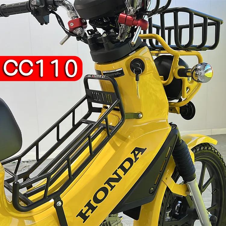 适用本田幼兽CC110护杠保险杠前后货架挡风板边包架尾架灯罩护板