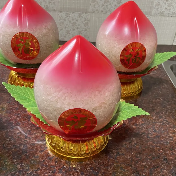 潮汕节庆白糖米头仙桃模具