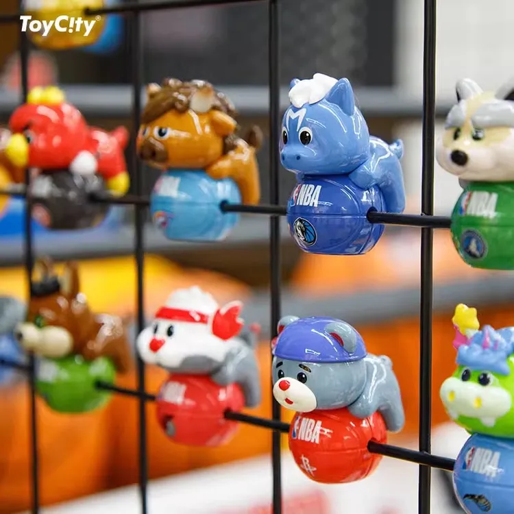 【开盒不退不H】玩具城市NBA贴贴乐盲盒挂饰冰箱磁力贴包包钥匙挂饰