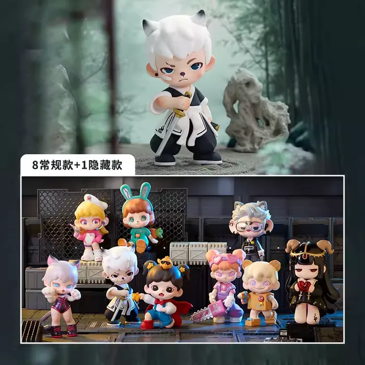【开盒不退不H】TNT特攻队系列盲盒手办DORA可爱潮玩手办公仔摆件