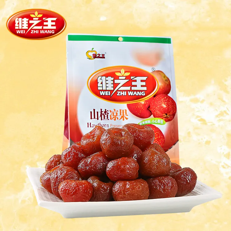 维之王山楂凉果蜜饯 318g 酸甜软糯新鲜休闲健康果脯山西特产零食
