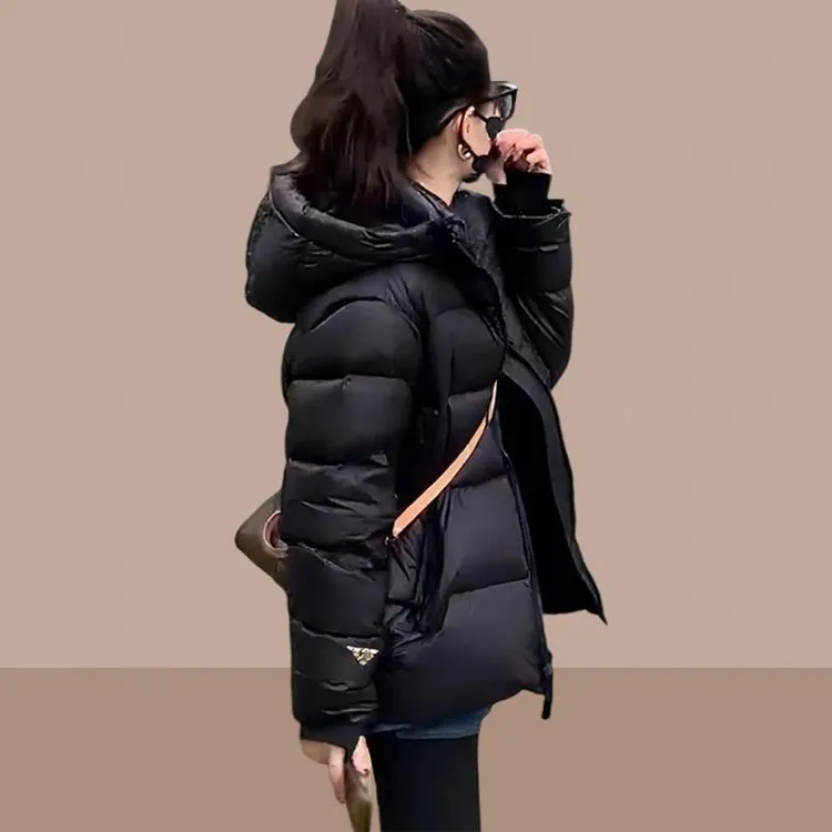 2025秋冬新款女士棉衣棉服面包服小个子棉袄夹棉加绒加厚保暖外套