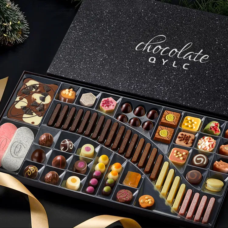 夹心巧克力大礼盒装送儿童男女朋友生日圣诞情人节高端伴手礼零食