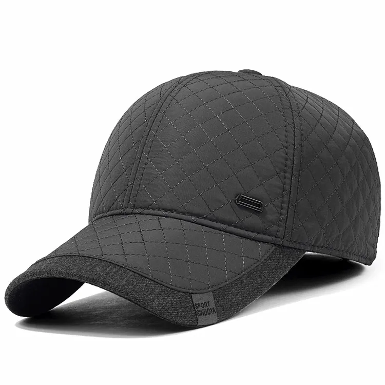 男士帽子冬季加绒加厚防寒保暖棉帽男冬天中老年爸爸户外护耳帽潮