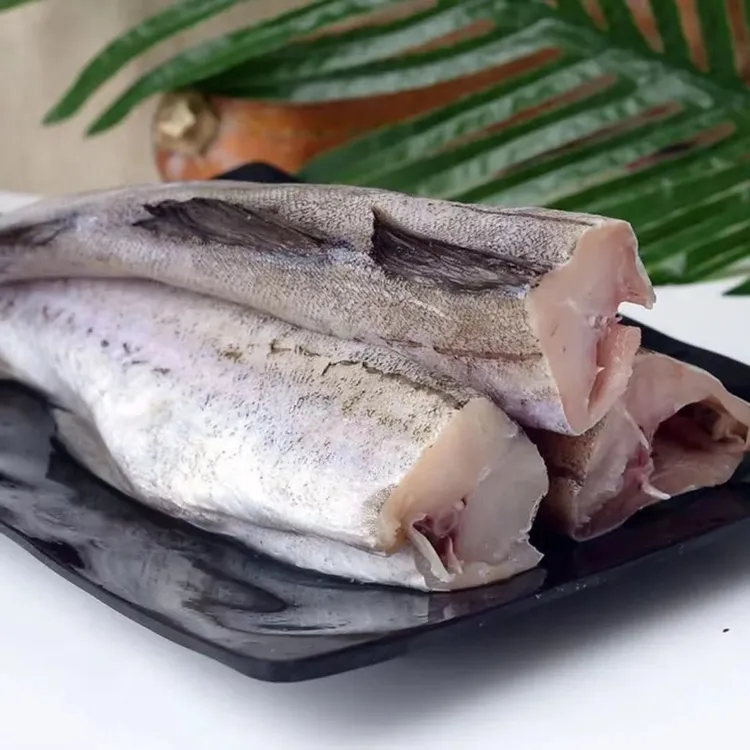 连云港食用新鲜大号鳕鱼 明太鱼 狭鳕鱼 去头去内脏 顺丰包邮
