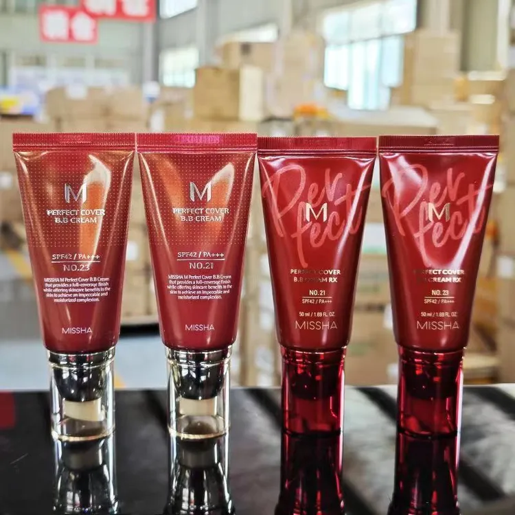 韩国谜尚大红bb霜遮瑕保湿控油持久不脱妆隔离防晒42倍养肤粉底液