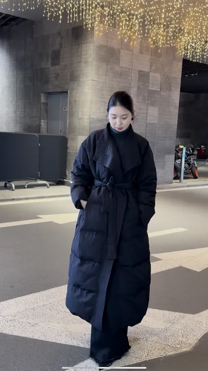 冬季长款羽绒服韩版