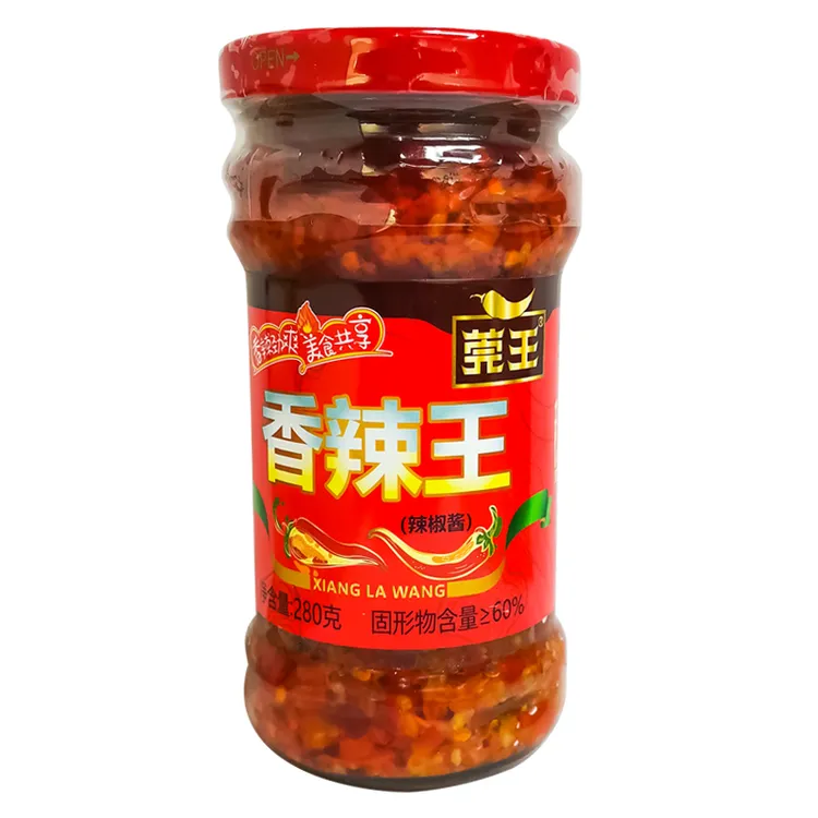 莞王辣酱湖南特产配料蒜香酱拌饭拌面即食调味酱香辣酱剁椒