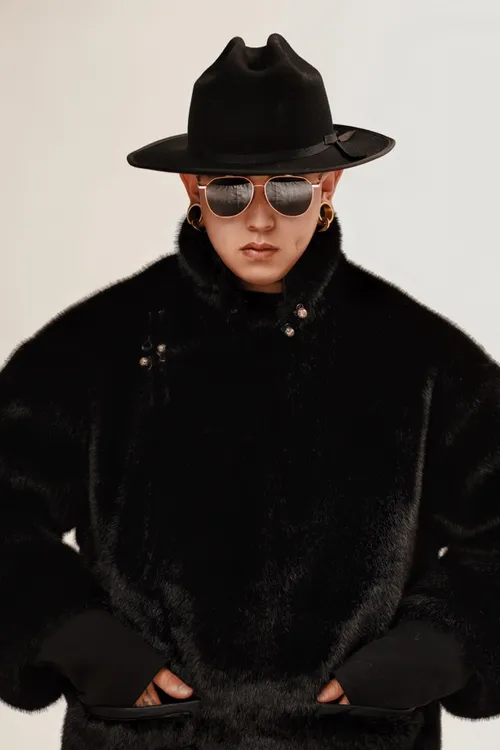 塔鸡卡【黑熊】男女同款冬季夹克休闲男外套